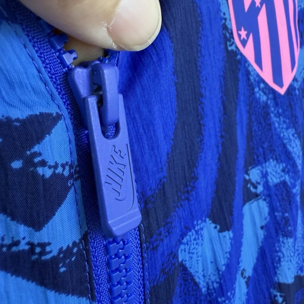 Nike‎ Atlético Madrid Essential Windrunner Third Jacket Blue Pink 2024 S
